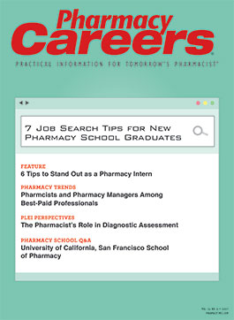 Pharmacy Careers Spring 2017 publication cover