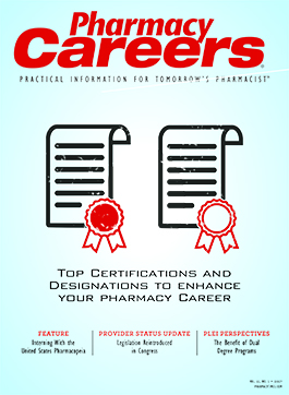 Pharmacy Careers Winter 2017 publication cover