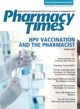 March 2018 HPV Vaccination Supplement publication cover